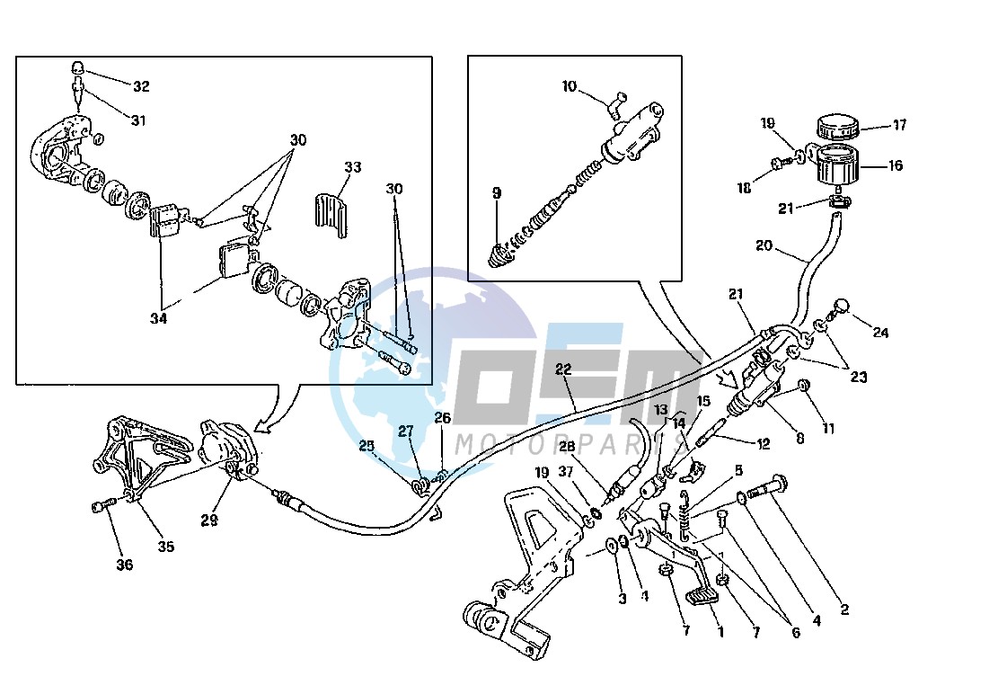 REAR BRAKE SYSTEM