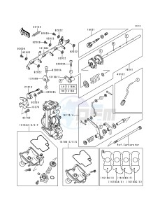 ZX 750 N [NINJA ZX-7RR] (N1-N2) [NINJA ZX-7RR] drawing ACCELERATOR PUMP