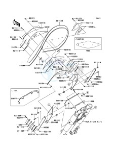 VN1700_CLASSIC_TOURER_ABS VN1700DDF GB XX (EU ME A(FRICA) drawing Cowling