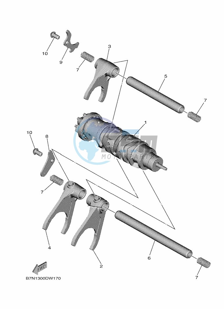 SHIFT CAM & FORK