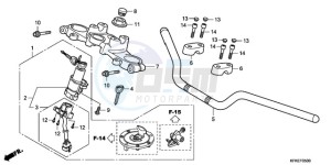 VTR2509 Australia - (U / MK) drawing HANDLE PIPE/TOP BRIDGE