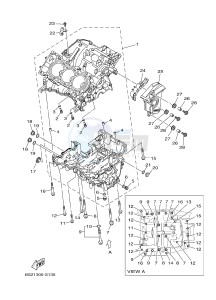 MTN850-A MTN-850-A MT-09 ABS (BS27) drawing CRANKCASE