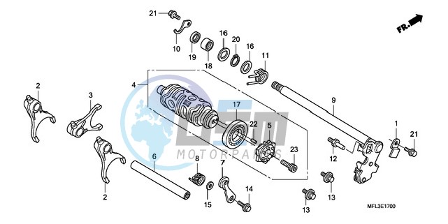 GEARSHIFT DRUM