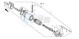 TRX450FM drawing STARTING MOTOR