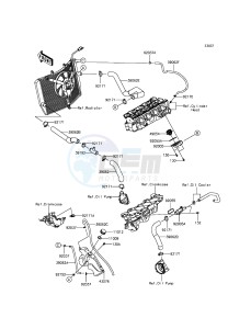 NINJA_ZX-6R_ABS ZX636FFFA FR GB XX (EU ME A(FRICA) drawing Water Pipe