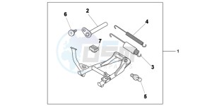 NC700XC drawing KIT  MAI N STAND