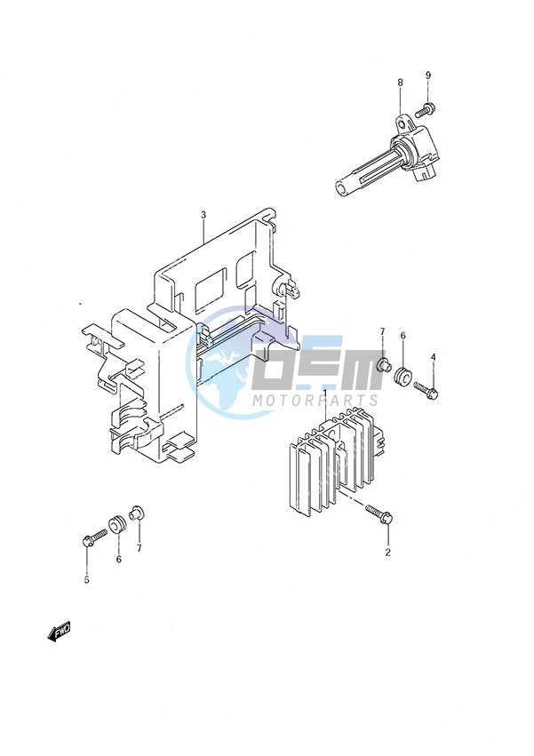 Rectifier/Ignition Coil