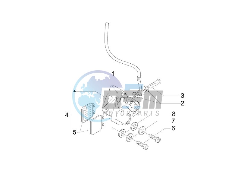 Brakes hose  - Calipers