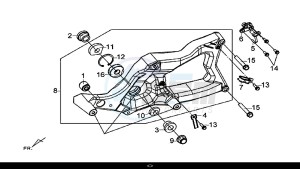 MAXSYM 600 I ABS EXECUTIVE (LX60A4-EU) (E4) (L7-M0) drawing RR. FORK ASSY