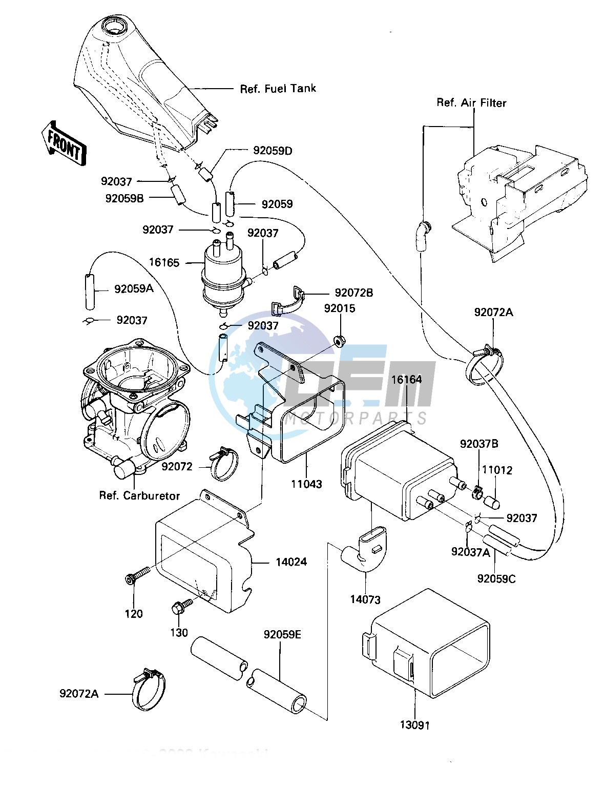 FUEL EVAPORATIVE SYSTEM