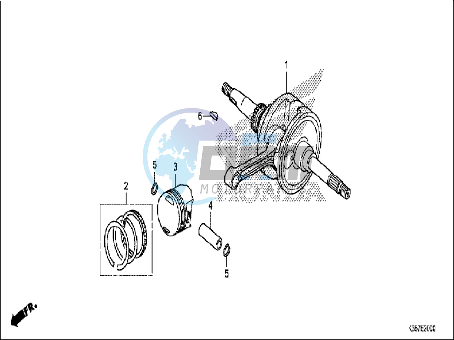 CRANKSHAFT/PISTON