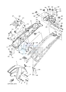 XT1200Z (23PF 23PG) drawing FENDER