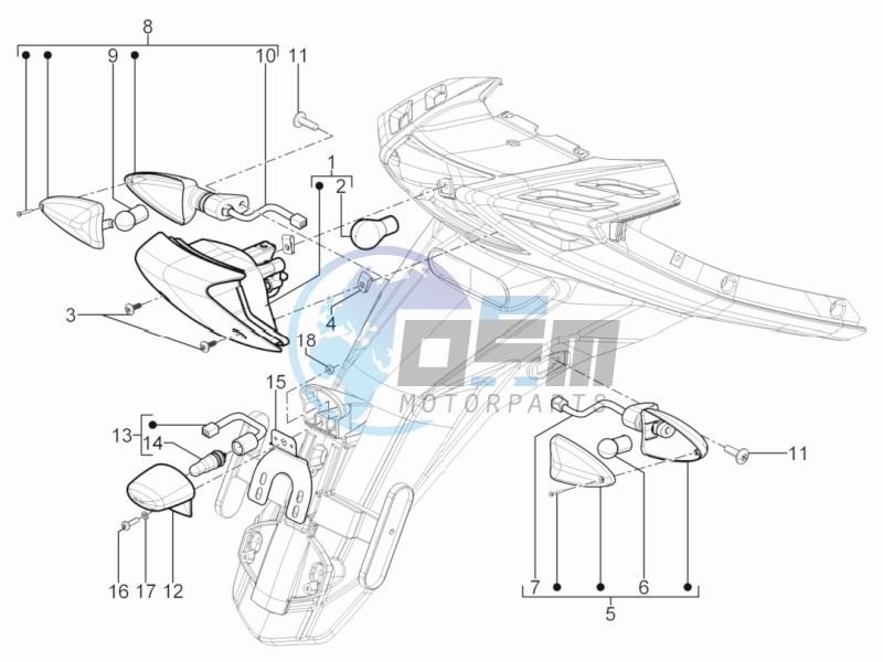 Tail light - Turn signal lamps