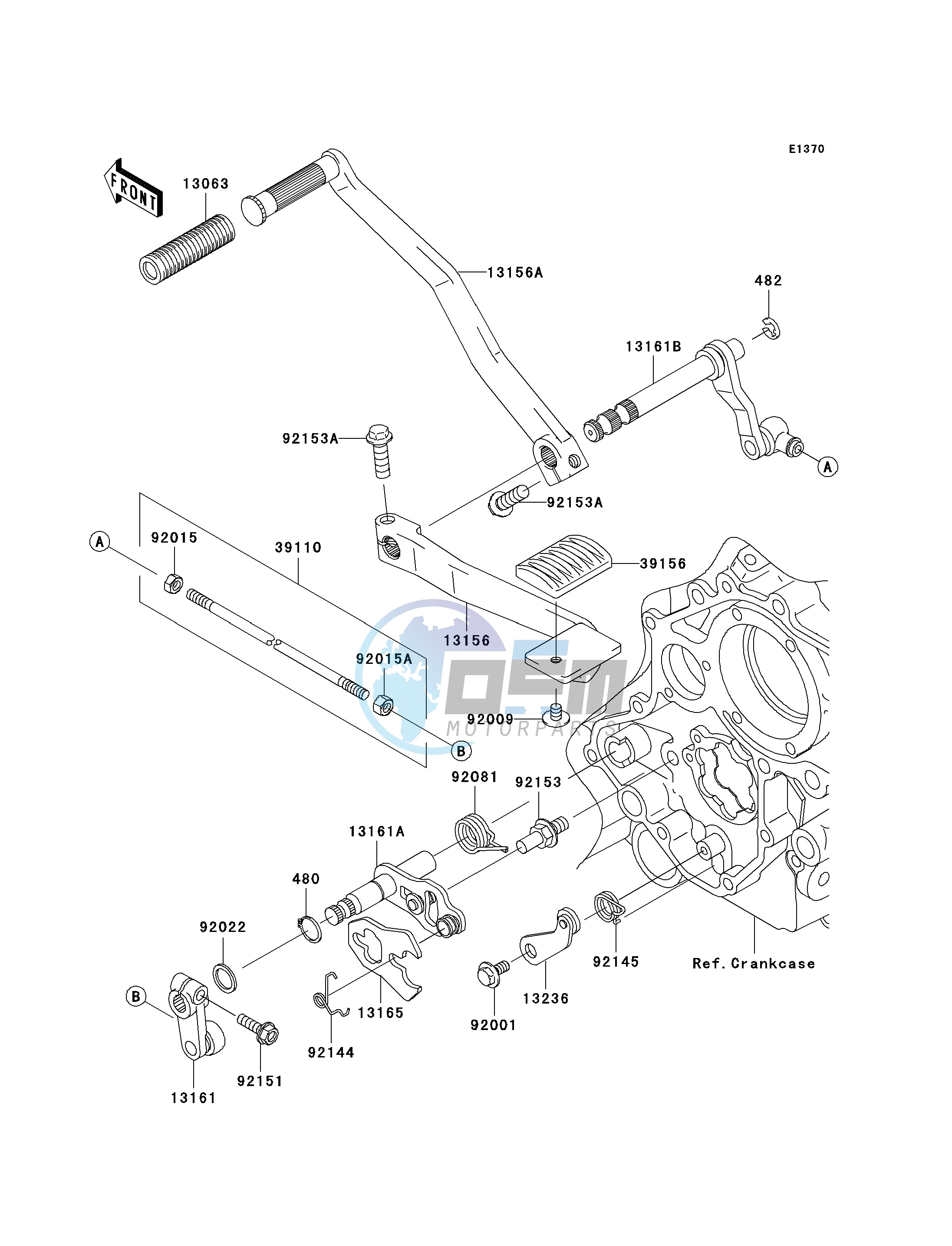 GEAR CHANGE MECHANISM