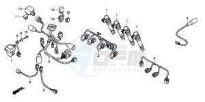 CBR1000RR drawing SUB HARNESS