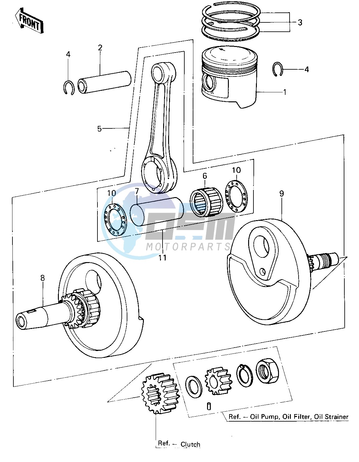 CRANKSHAFT_PISTON -- 80-81 KL250-A3_A4- -