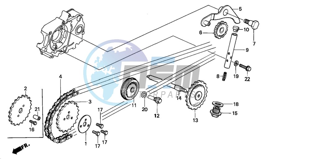 CAM CHAIN/TENSIONER