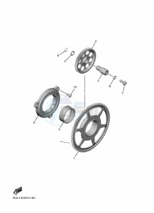 YZF1000 YZF-R1 (B3LM) drawing STARTER