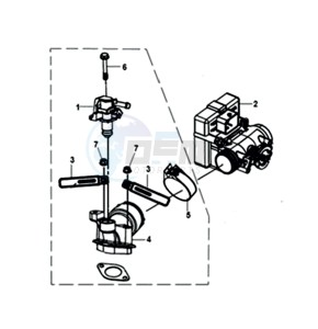 SYMPHONY ST 200i (L8) EU drawing ECU KIT