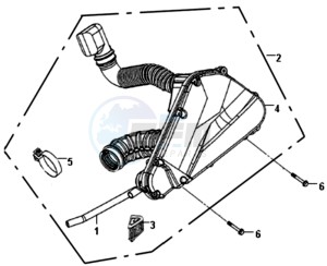 CROX 50 L5-L6 drawing AIRFILTER