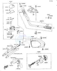 JS 300 A [300 SX] (A1-A5) [300 SX] drawing HANDLEBAR-- JS300-A2_A3_A4- -