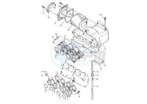 XJR 1200 drawing INTAKE