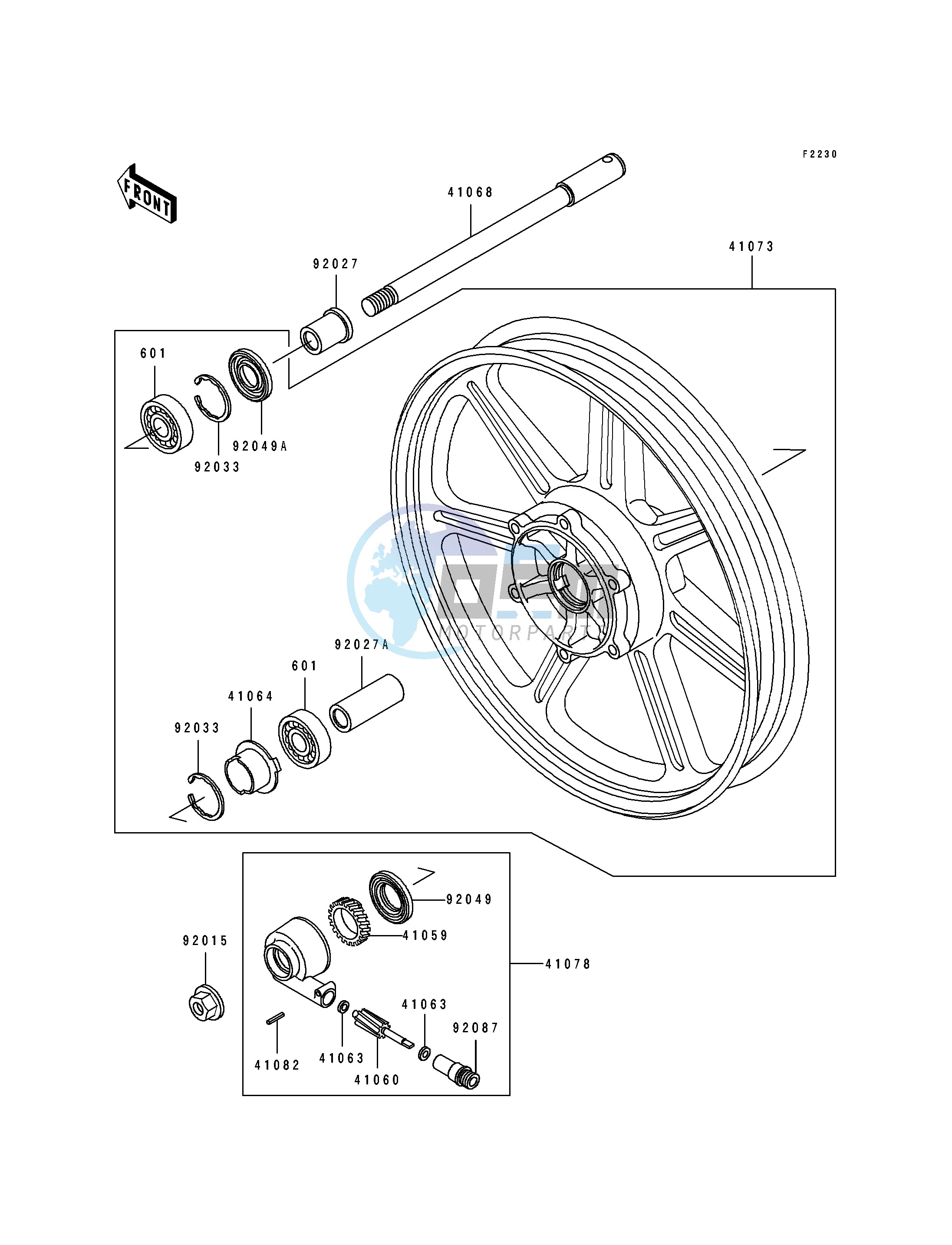 FRONT WHEEL