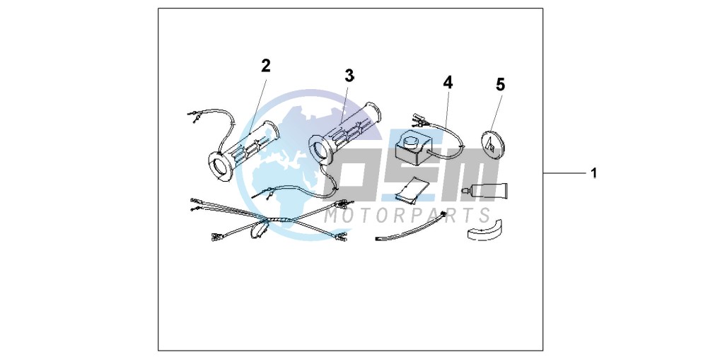 GRIP HEATER SS/ON-OF