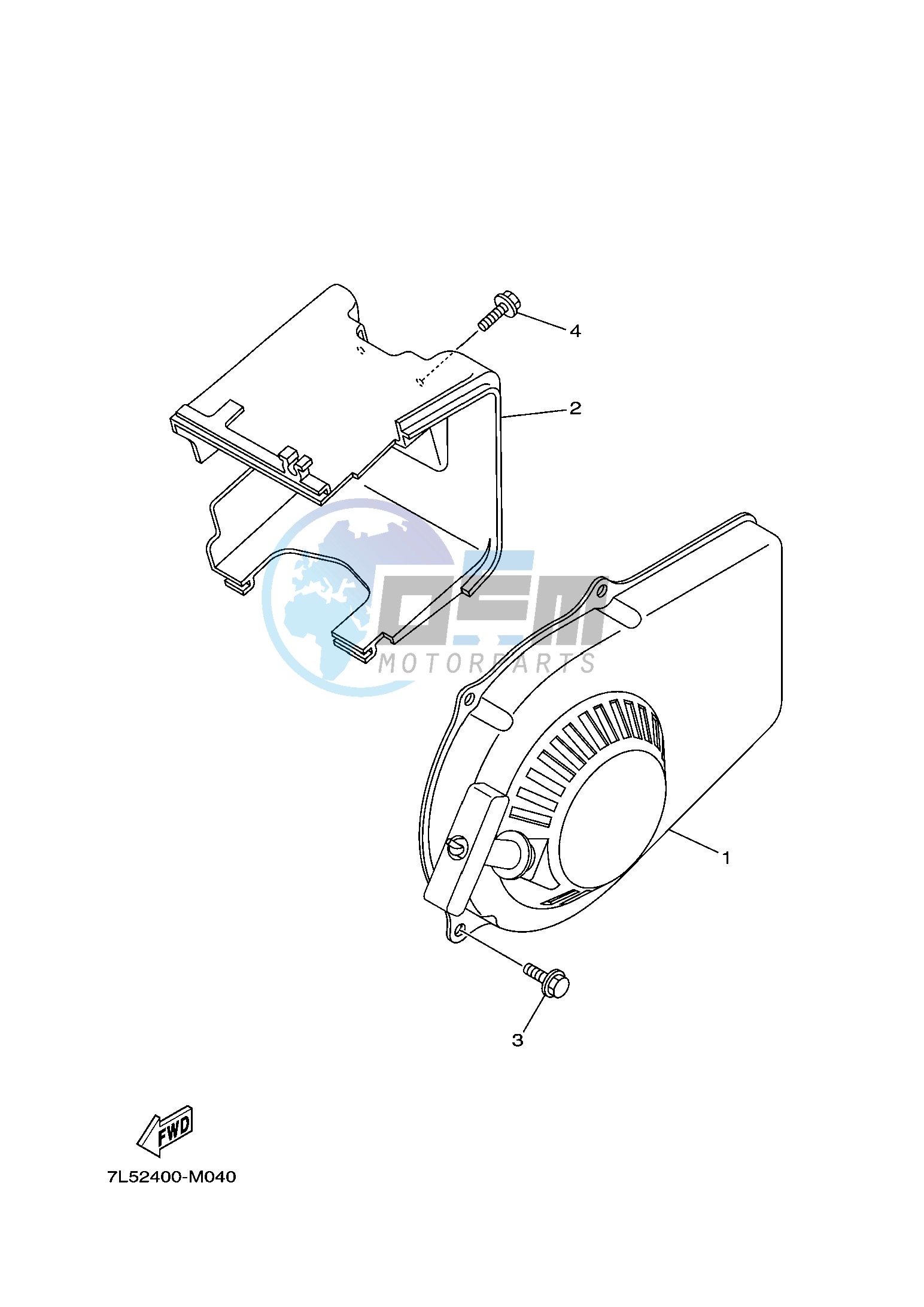 AIR SHROUD & STARTER