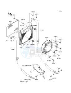 KVF 360 A [PARAIRIE 360 4X4] (A1-A3) PRAIRIE 360 4X4] drawing OIL COOLER-- A2_A3- -