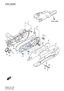 AN650Z ABS BURGMAN EXECUTIVE EU drawing FINAL GEAR CASE