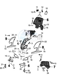 FIGHT 4 50 A4T TPS drawing COWLING FRONT