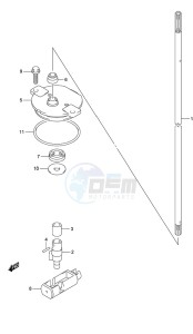 DF 175 drawing Clutch Rod