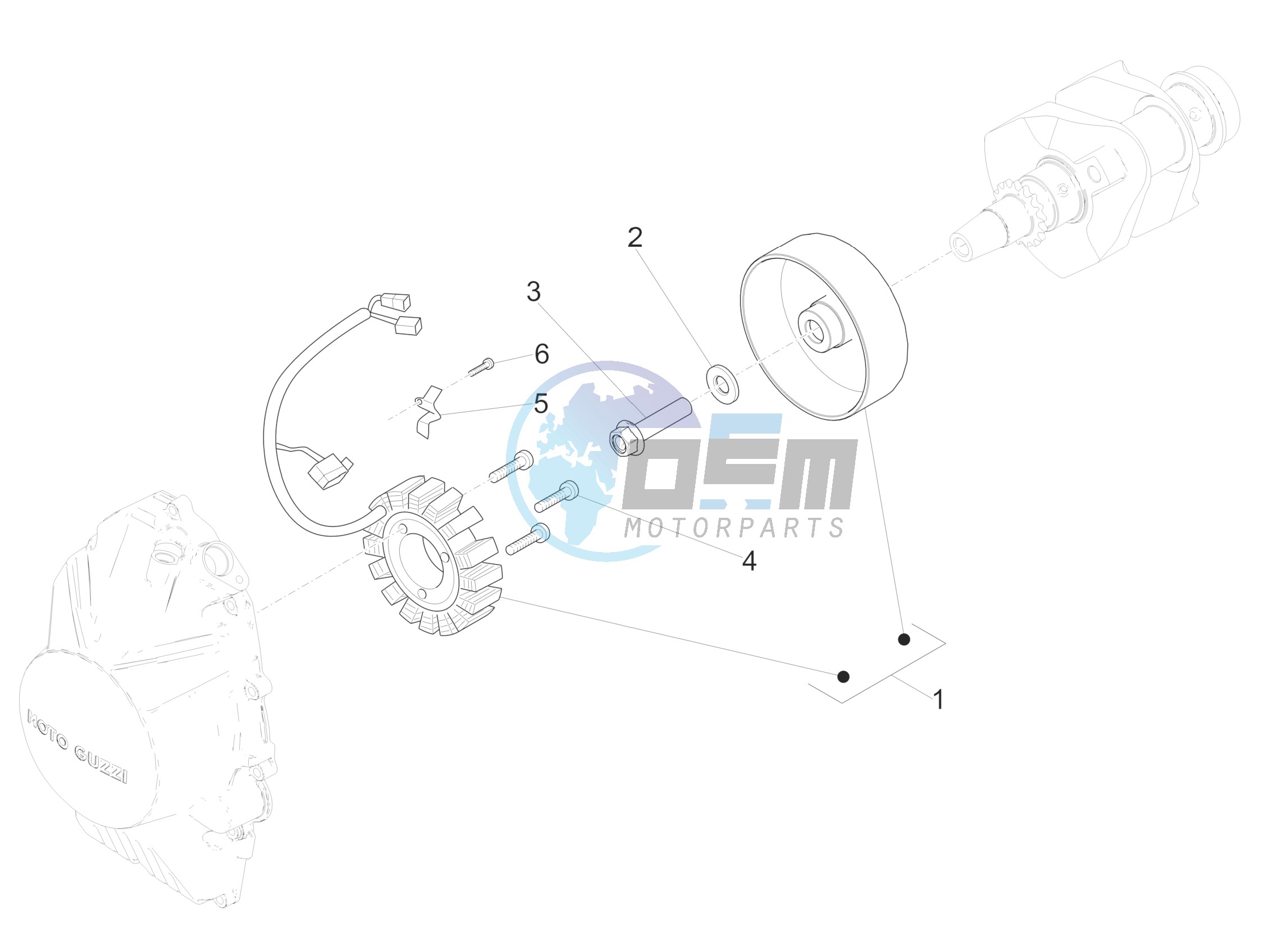 Cdi magneto assy / Ignition unit