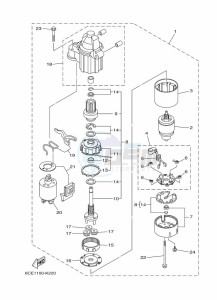 F300G drawing STARTER-MOTOR