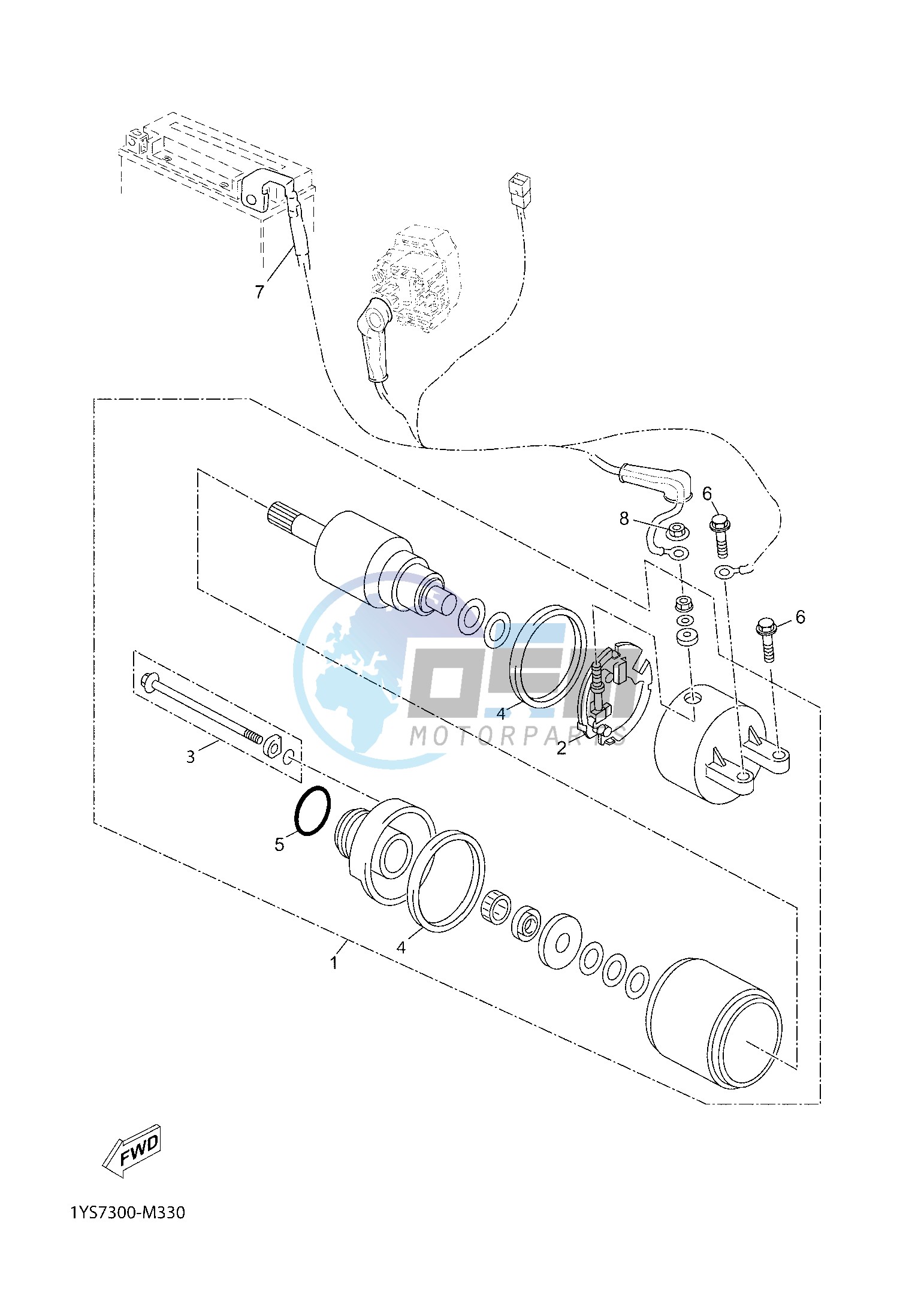 STARTING MOTOR