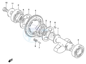 GZ250 (P3) drawing CRANK BALANCER