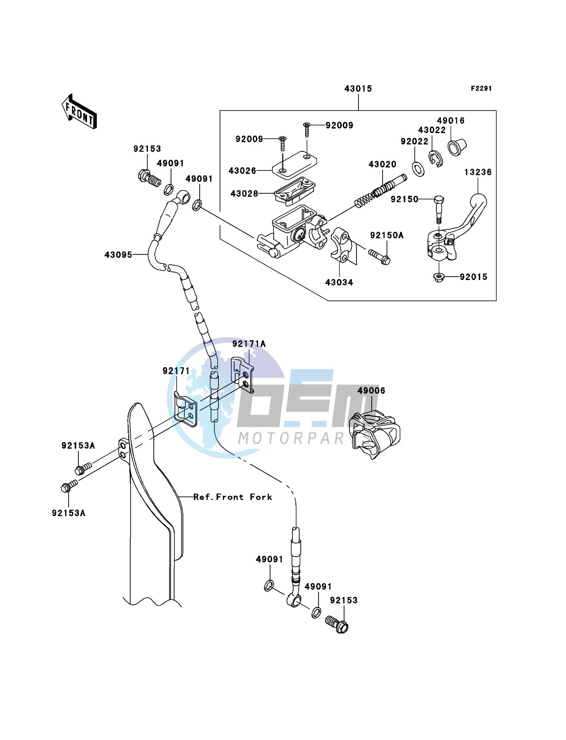 Front Master Cylinder