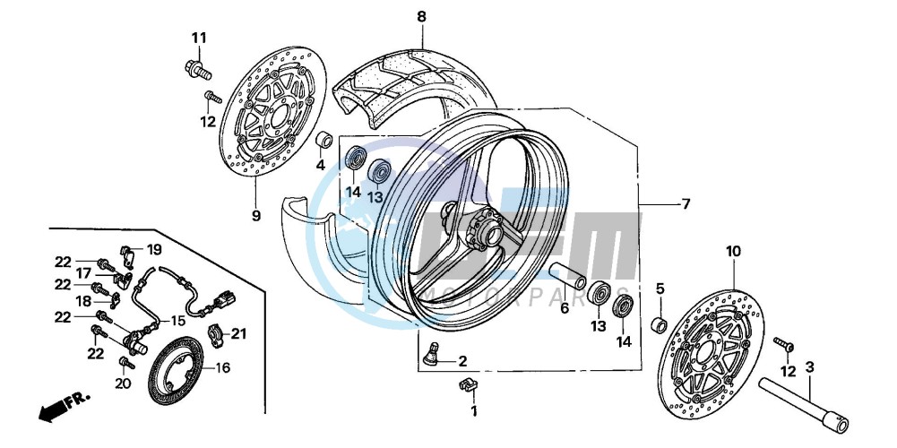 FRONT WHEEL