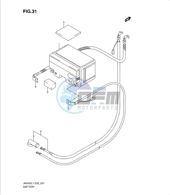 BATTERY (AN400L1 E2)