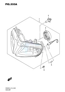 SV650S EU drawing HEADLAMP