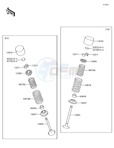 JET SKI ULTRA 310LX JT1500MGF EU drawing Valve(s)