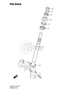 UH200 ABS BURGMAN EU drawing STEERING STEM