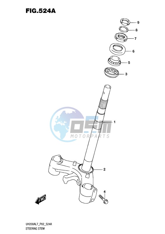 STEERING STEM