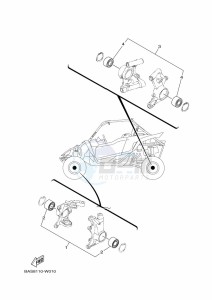 YXZ1000E YXZ1000R (B5JD) drawing MAINTENANCE PARTS KIT