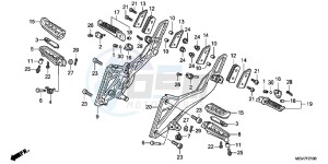 CBR600FAB CBR600F ABS E drawing STEP