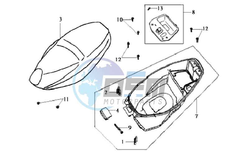 BUDDYSEAT - HELMET BOX