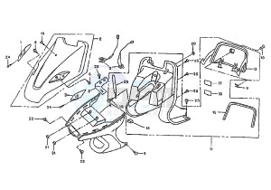 PASSING 125 drawing FRONT BODY