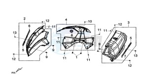 MAXSYM 600 I ABS EXECUTIVE (LX60A3-EU) (E4) (L7-M0) drawing BODY COVER