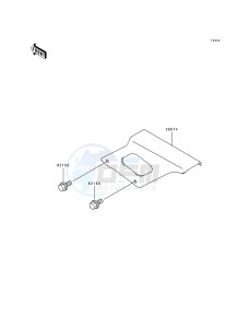 ZX 750 K [NINJA ZX-7R] (K1-K2) [NINJA ZX-7R] drawing CHAIN CASE